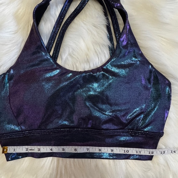 BuffBunny Rosa Sports Bra V2 in Mood Ring Holographic - Size M - Picture 8 of 9